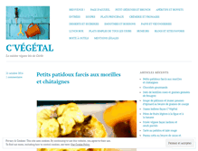 Tablet Screenshot of cvegetal.com